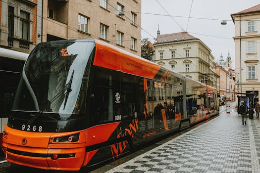 Tramvaje jako Motor Rozvoje Českých Měst: Příklad Českých Budějovic